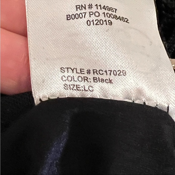 Revolution Dance Girl’s Flapper Dress STYLE #RC17029 COLOR: Black Large Child - Picture 3 of 16